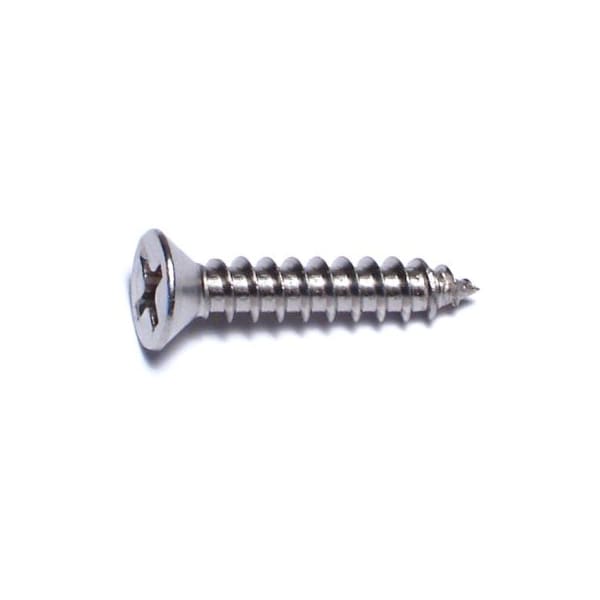 Midwest Fastener Sheet Metal Screw, #6 x 3/4 in, 18-8 Stainless Steel Flat Head Phillips Drive, 25 PK 35873 - main